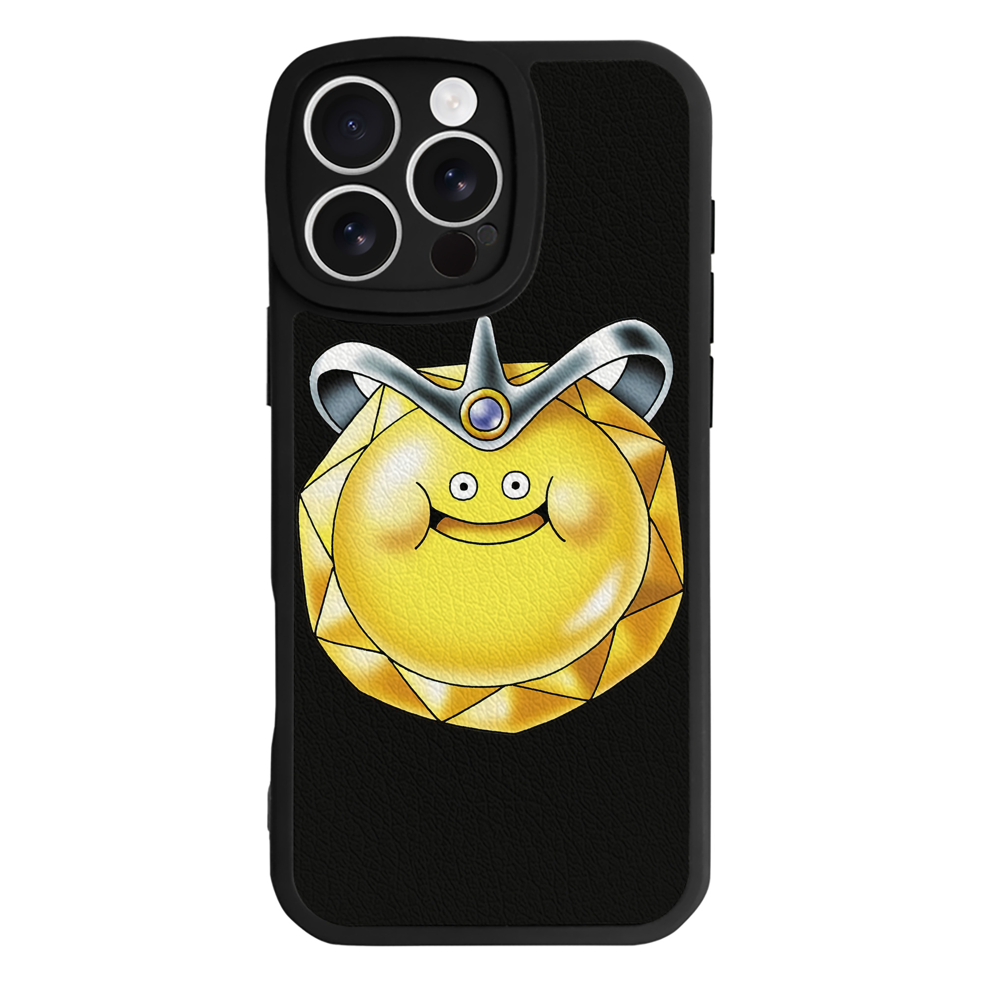 （画像用） ドラゴンクエスト Doragon Kuesuto Dragon Quest 【iPhone 16シリーズ対応】シリコンスマホケース（レザー調） 材質：シリコン